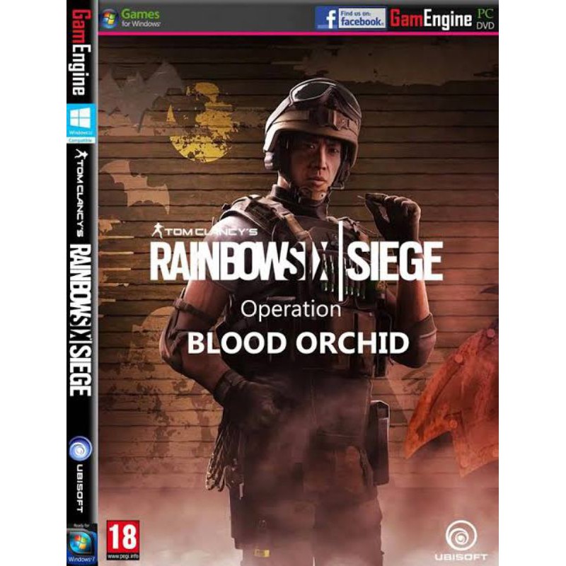 Tom Clancy S Rainbow Six Siege Operation Blood Orchid Pc Game Dvd Installer Shopee Philippines