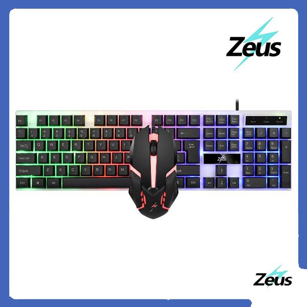 DQY Zeus K001 Gaming Keyboard and Mouse Bundle 108 Keys Amazing