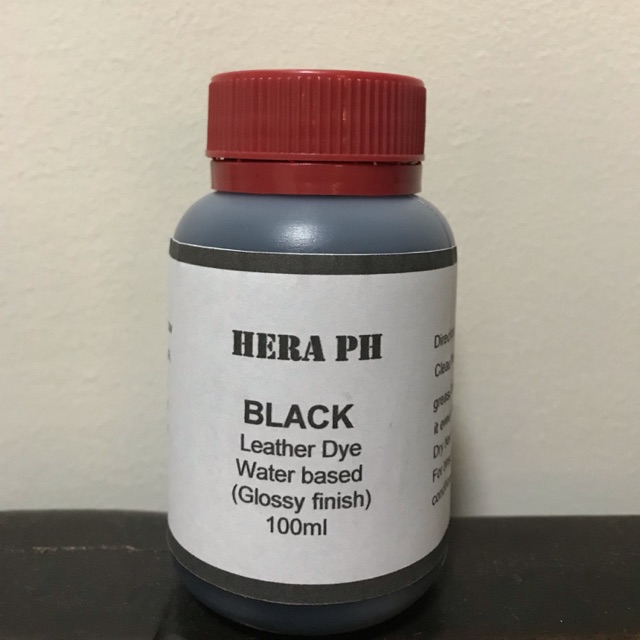 Leather Dye (Water based glossy finish) Shopee Philippines