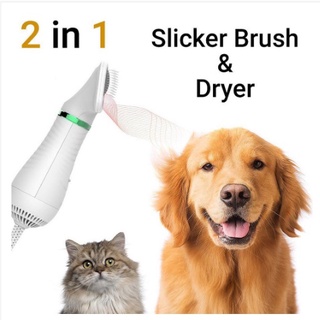 【Local Shipment】2 in 1 Compact Portable Pet Dog Hair Dryer & Comb