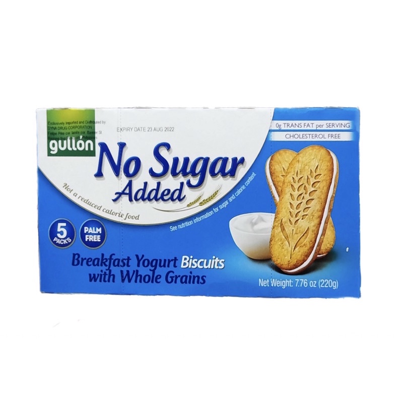 Gullon Breakfast Yogurt Biscuits with Whole Grains & Breakfast Yogurt