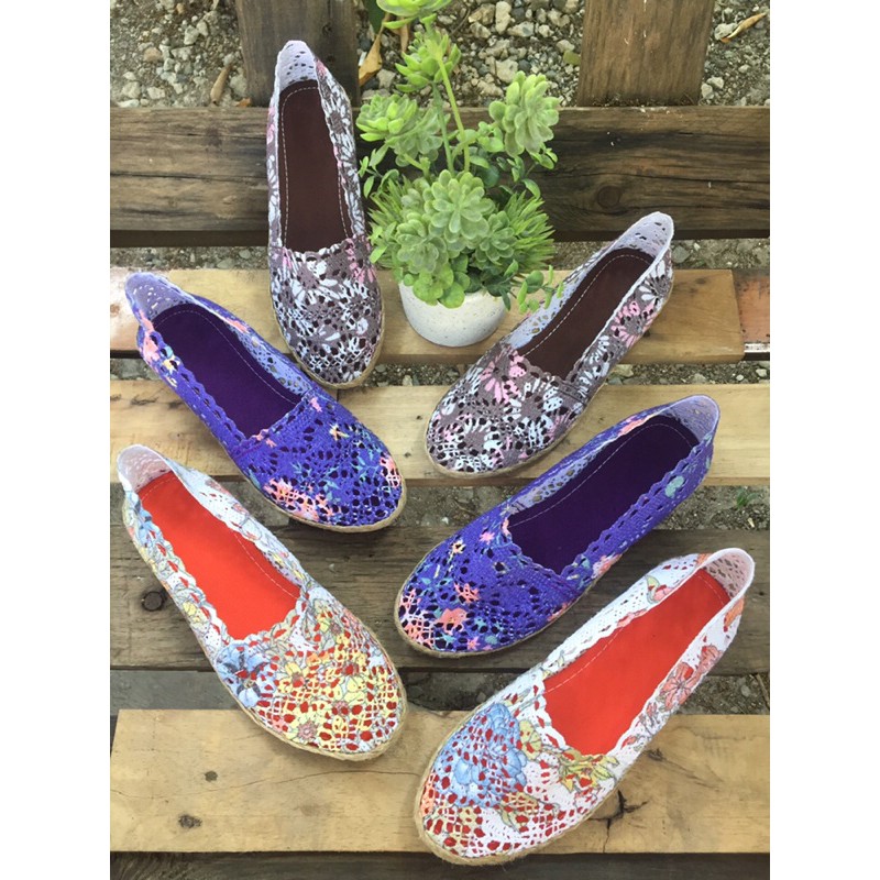 !! Paubos SALE !! Espadrille Shoes Printed for Women Shopee Philippines