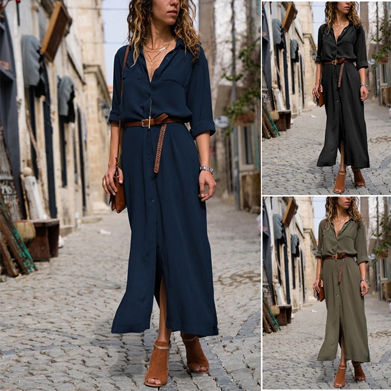 fall maxi dresses 2018