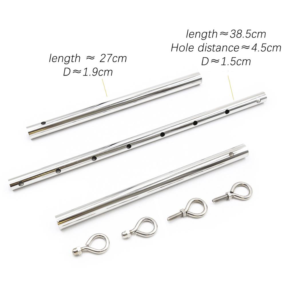 New Arrivals*Thierry Adjustable Steel Spreader Bar, Doggy Style Locking Spreader Connectable Restrai