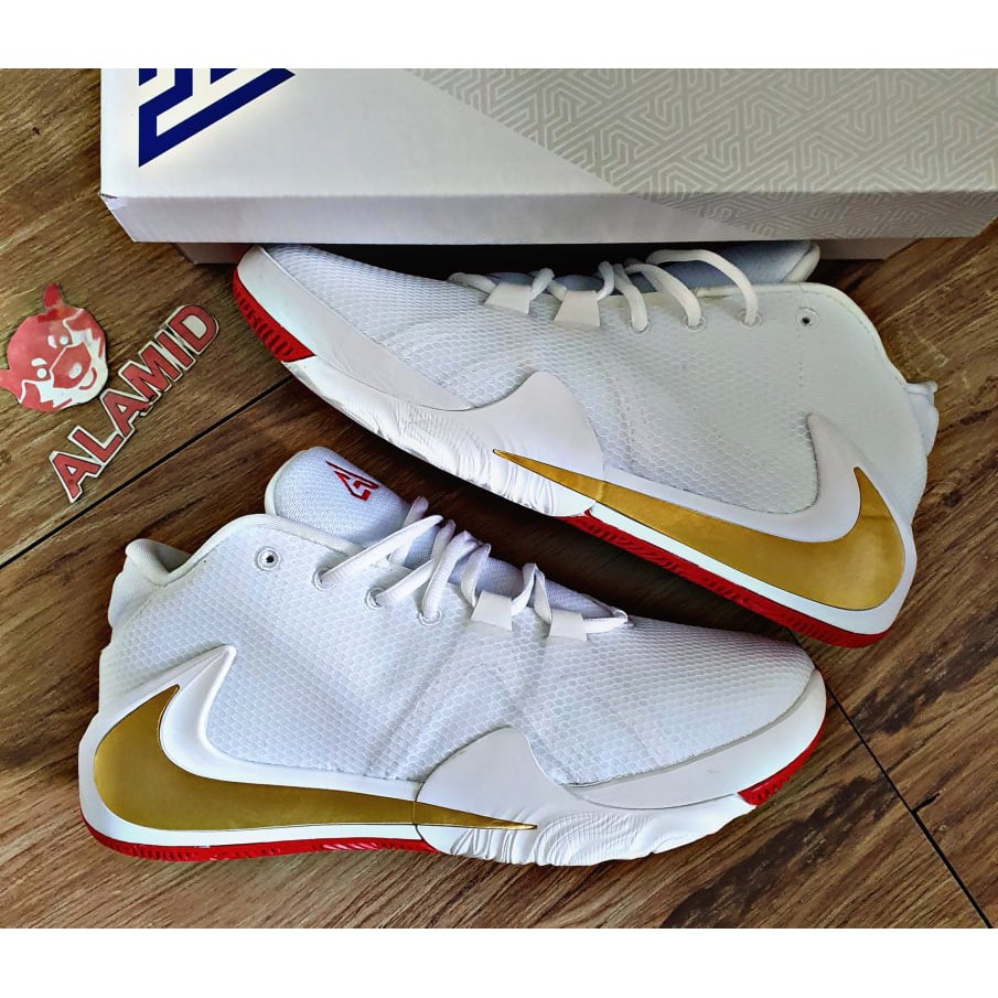 greek freak 1 white and red