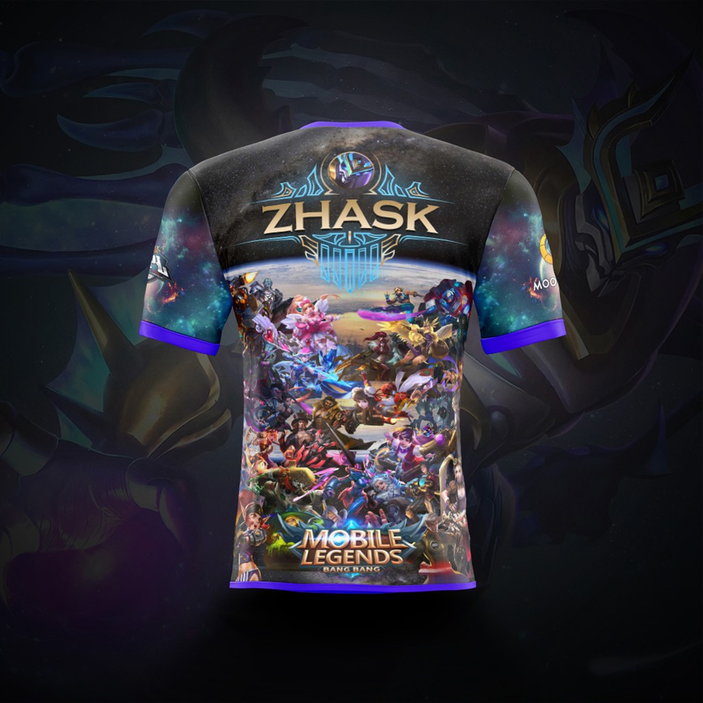 Mobile Legends Zhask Cancer Full Sublimation Tshirt Premium Shirt Print Shopee Philippines