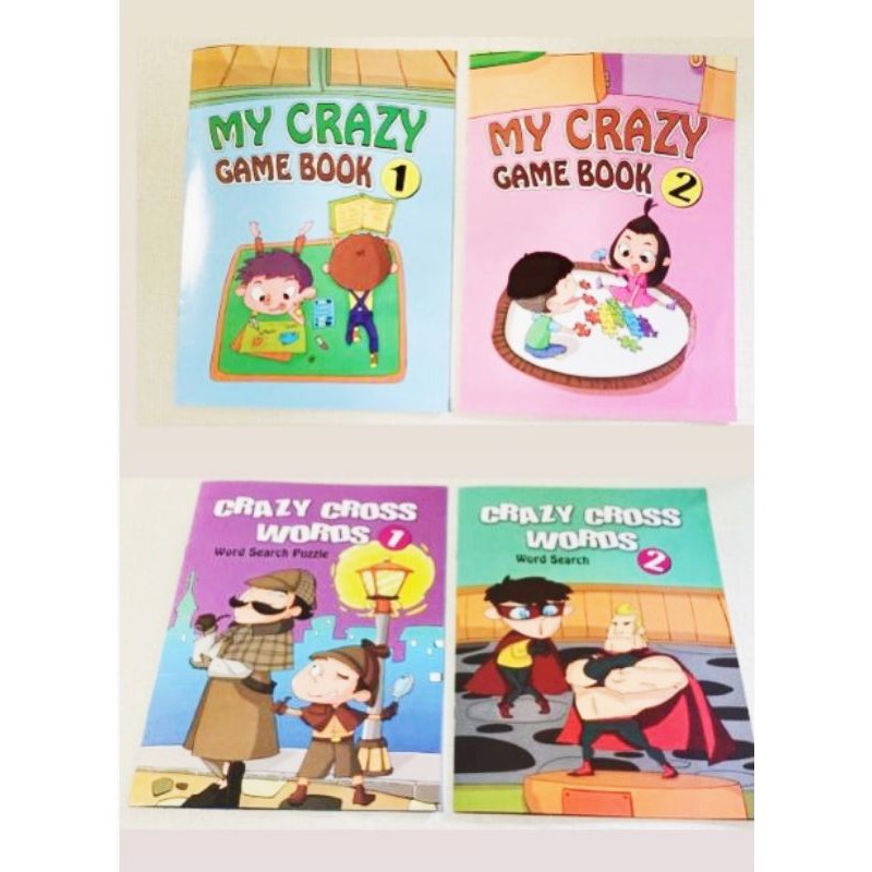 21 Educational Books For Children (word search) (game books) Shopee
