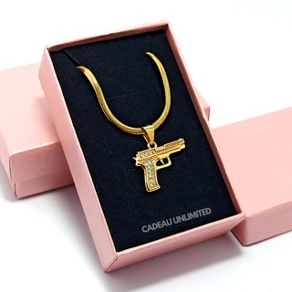 Tala by Kyla TBK Men Inspired Criminology Justice Soldier Necklace | 18K Gold Jewelry with Free Box