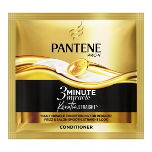Pantene Pro-V Keratin Straight 3 Minute Miracle Conditioner