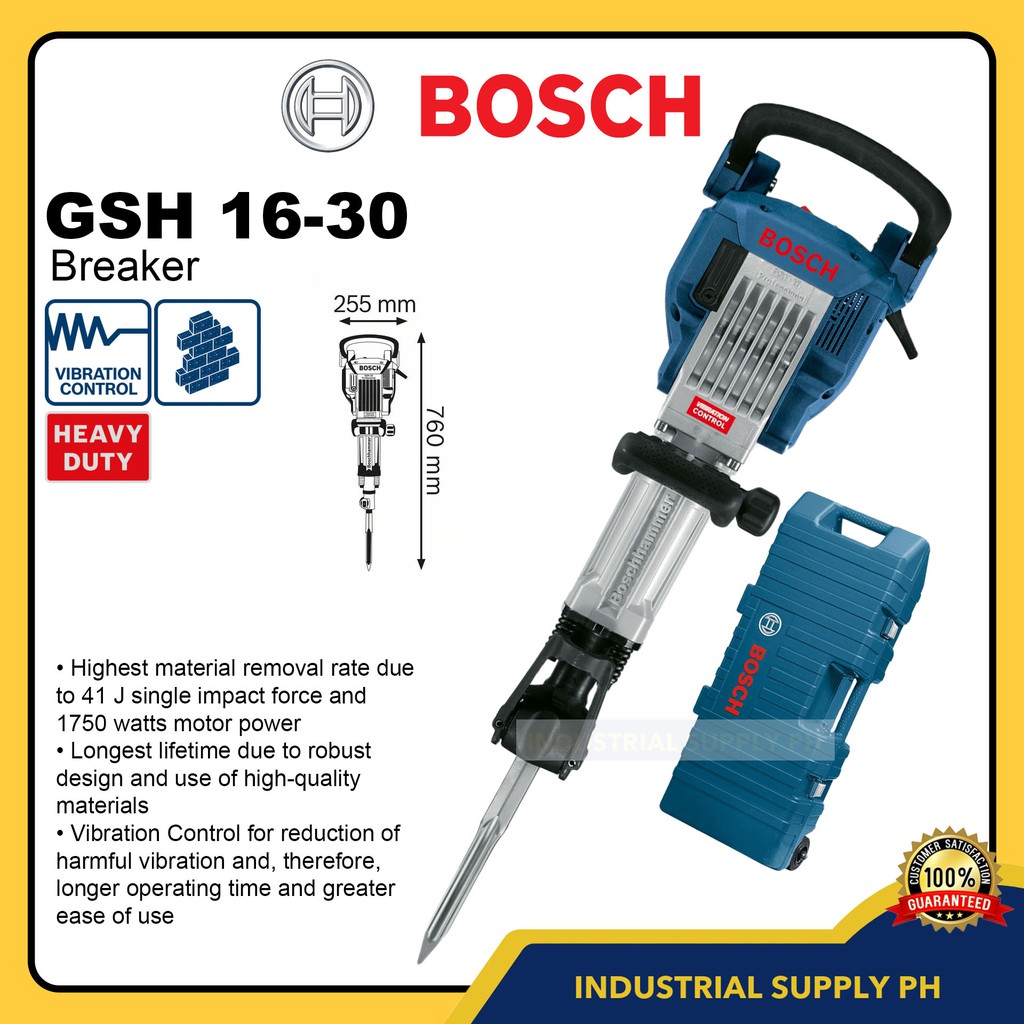BOSCH GSH 16-30 Heavy Duty Hammer Breaker | BHD] Shopee Philippines