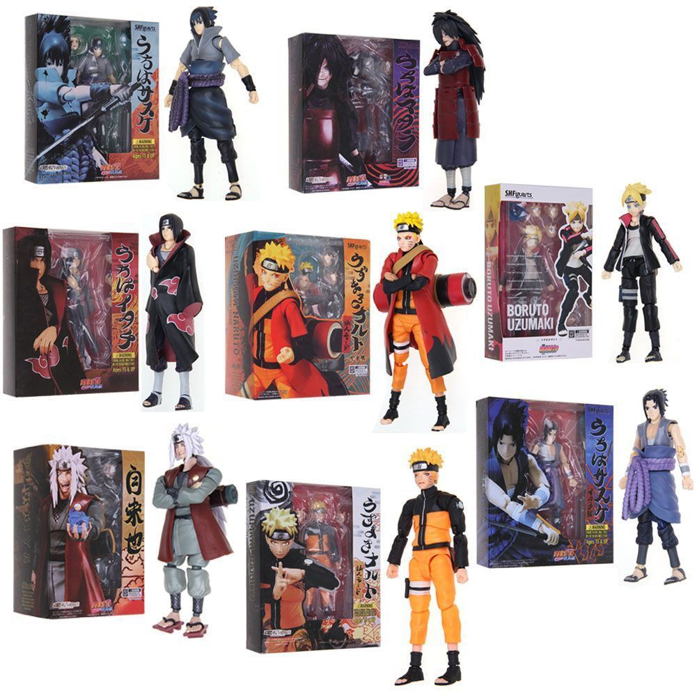 naruto movable action figures