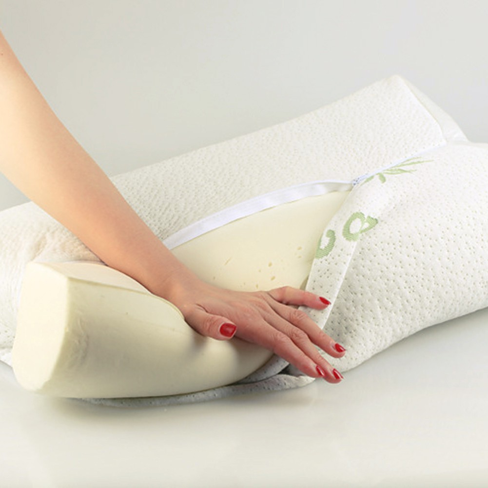 Orthopedic Bamboo Fiber Sleeping Pillow Memory Foam Pillows