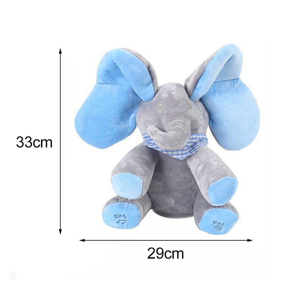 peek a boo elephant blue