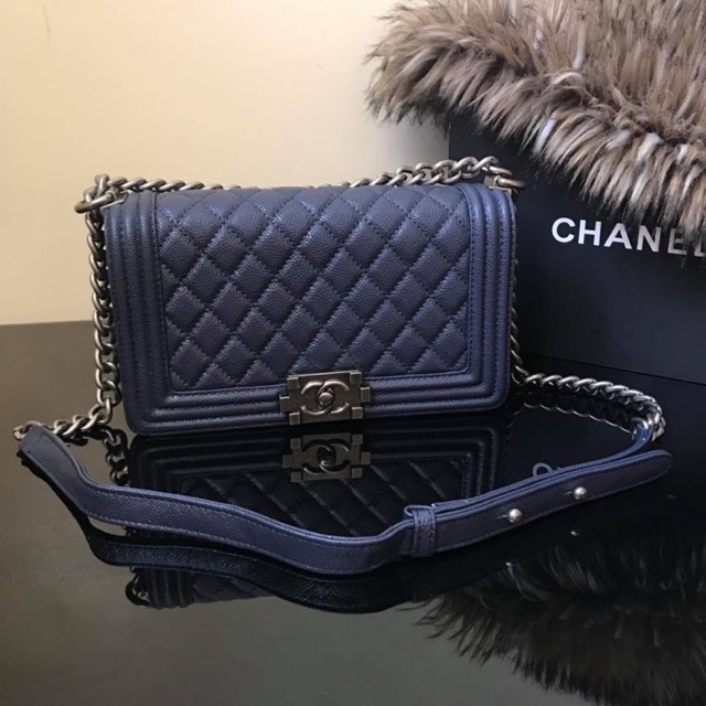 chanel boy sling bag