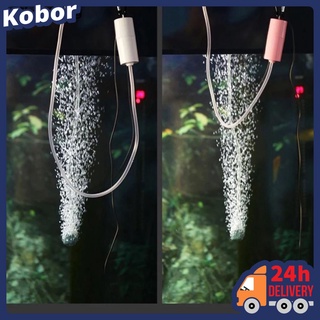 fish tank ✽Chantsing Portable Aquarium Oxygen Air Pump Fish Tank USB Silent Air Compressor Aerator❆