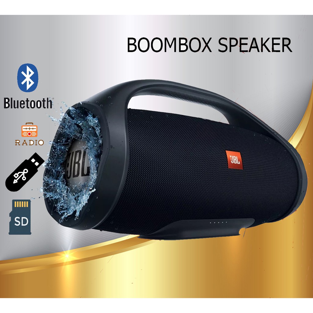 big boombox bluetooth speaker