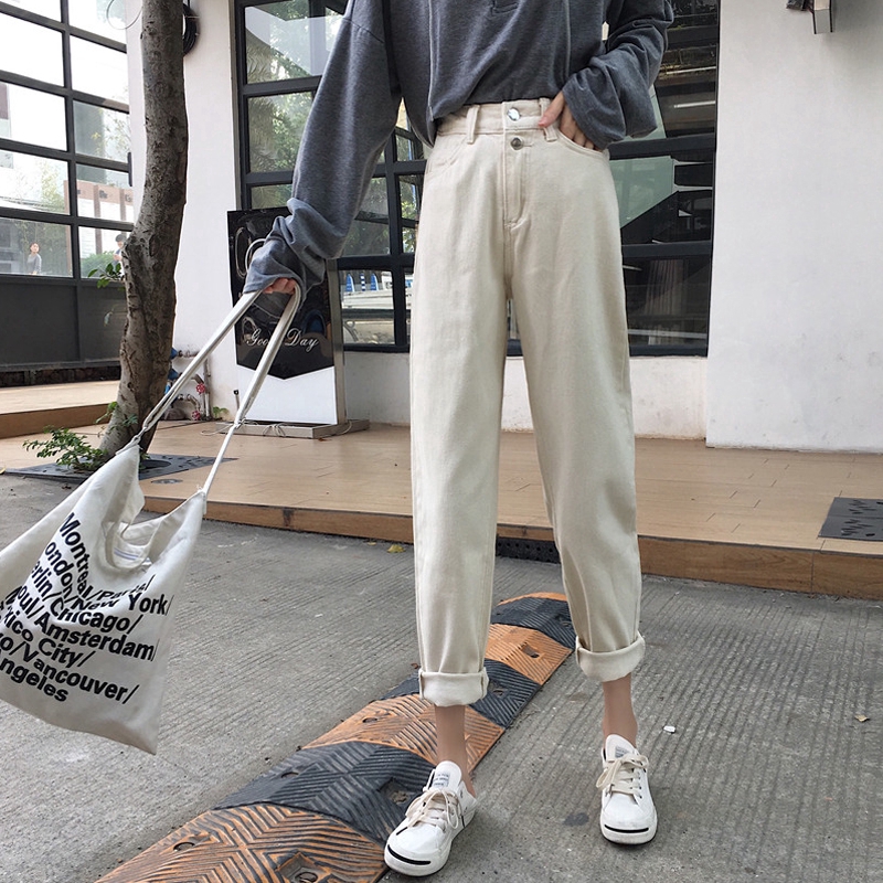 cropped wide leg denim trousers