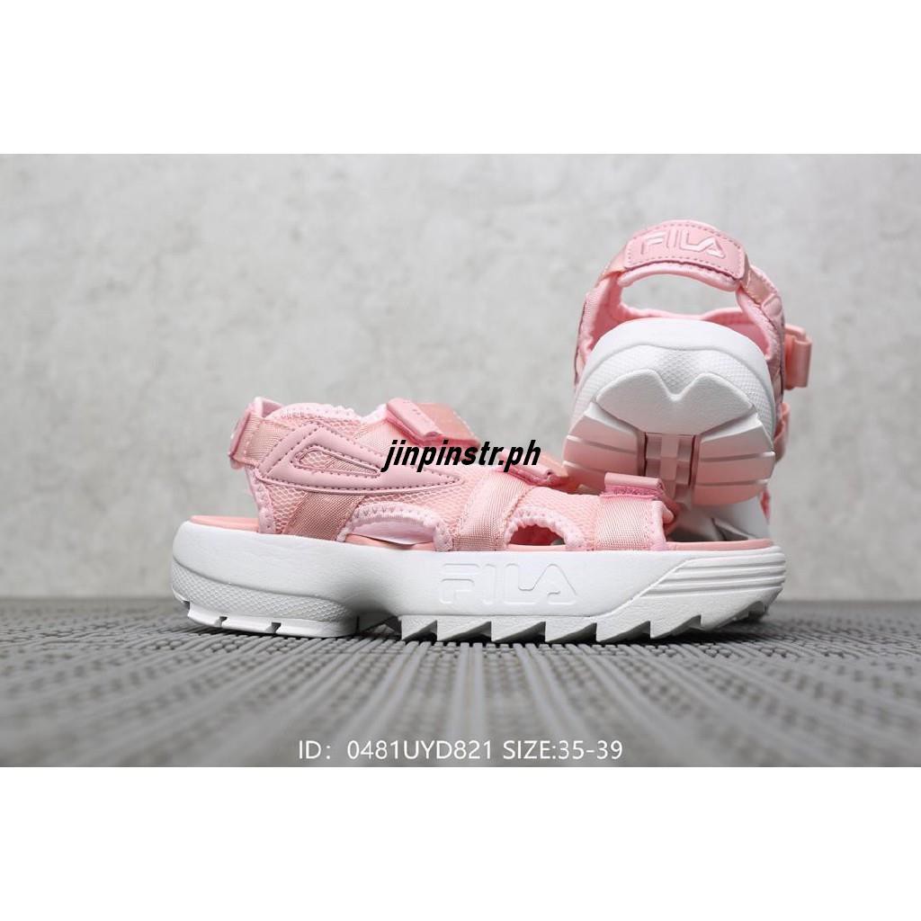 fila sandals womens pink