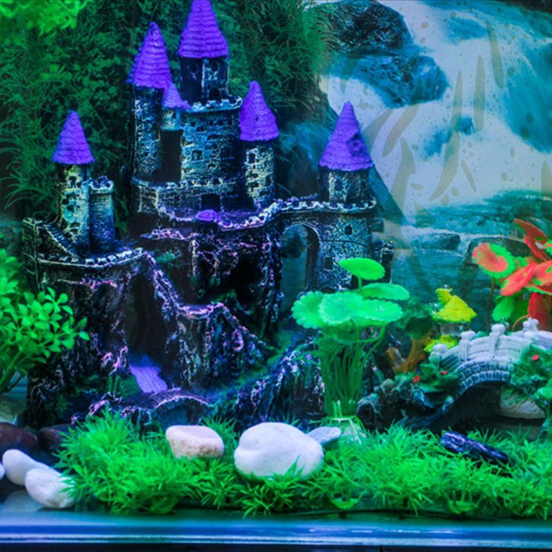 Castle Themed Fish Tank ubicaciondepersonas.cdmx.gob.mx