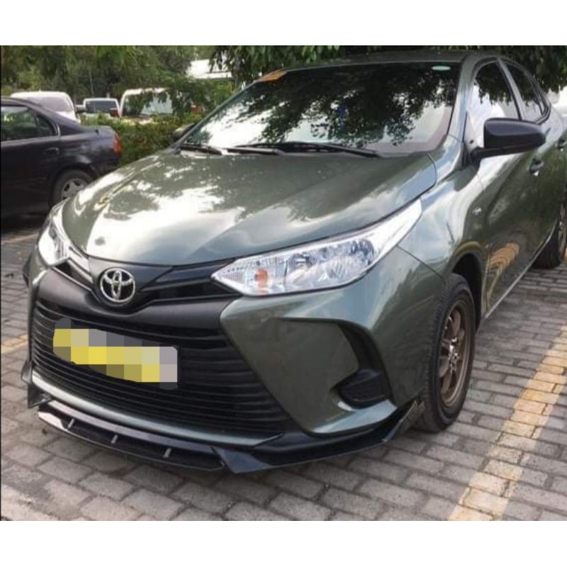 Toyota Vios 2019 to 2021 Front Bumper Chin Diffuser Bodykits | Shopee