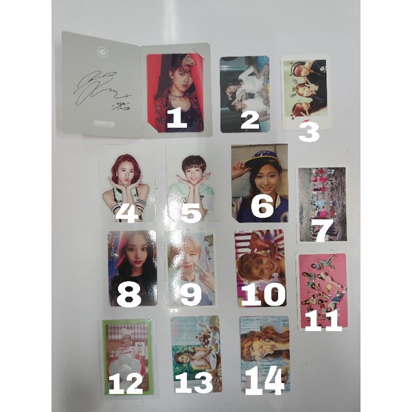 Twice Rare Album Photocards Shopee Philippines