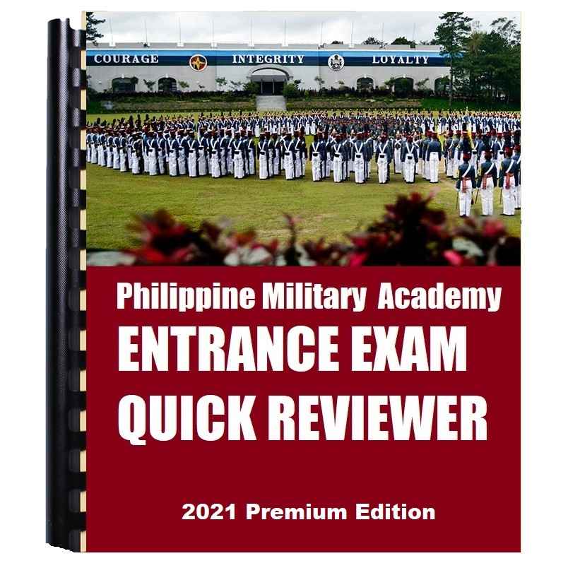 Philippine Military Academy Entrance Exam Reviewer 2021 Premium Edition