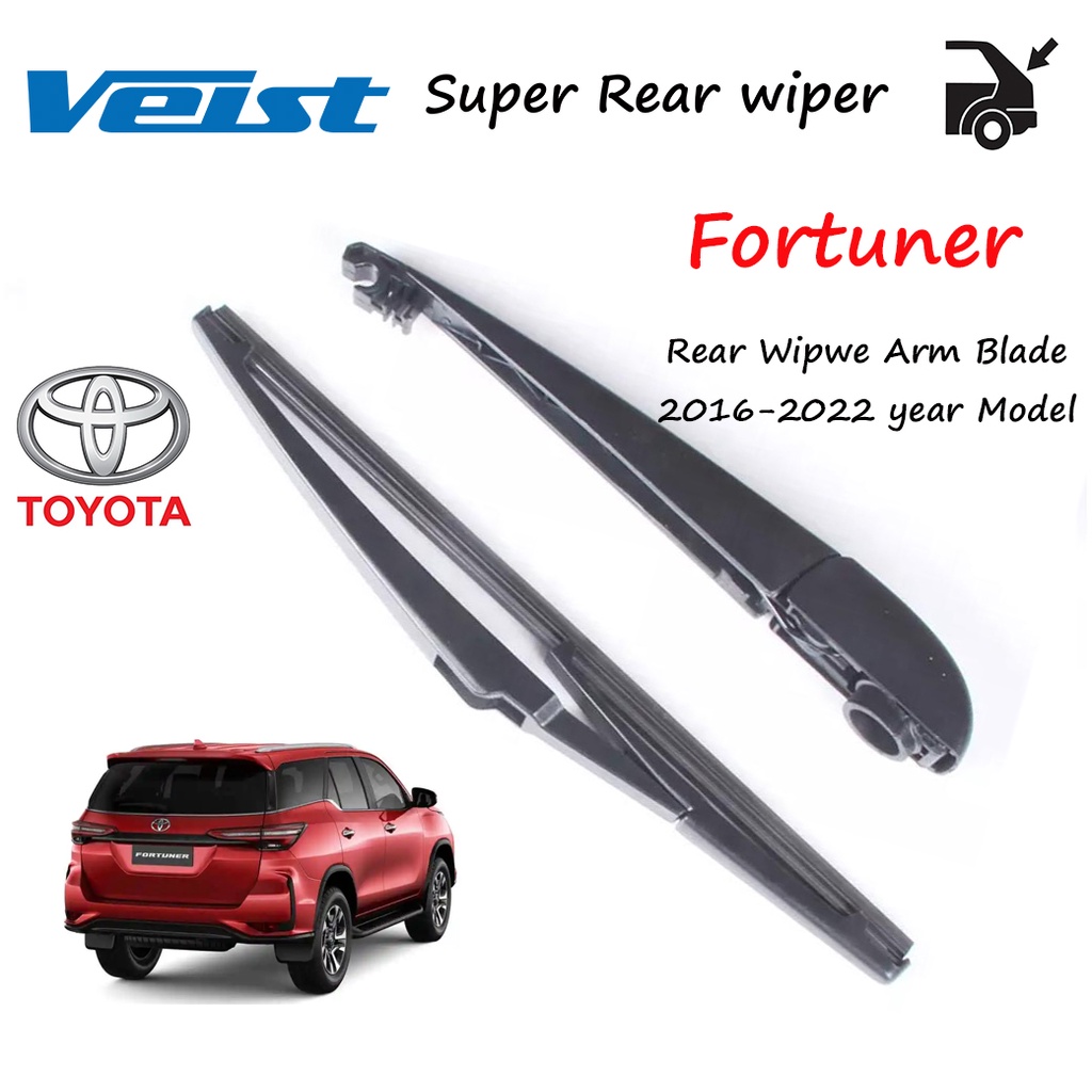 For Toyota Fortuner Rear Wiper arm Blade JAPAN for 20162021 YEAR Model