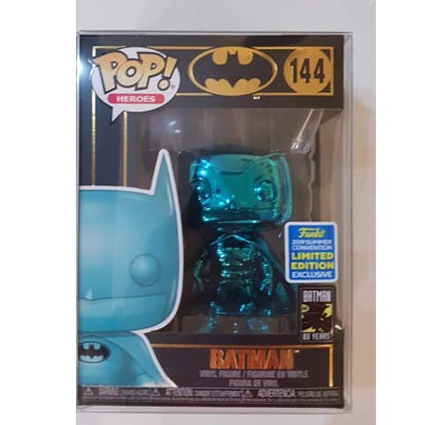 teal chrome batman funko pop