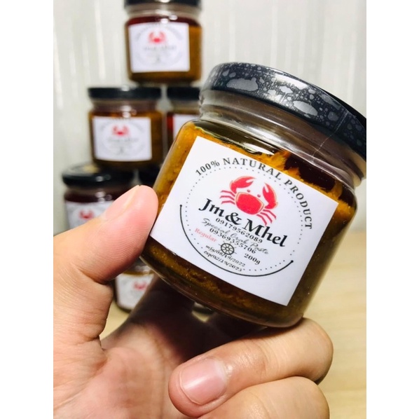 Crab Paste (Regular and Spicy) Shopee Philippines