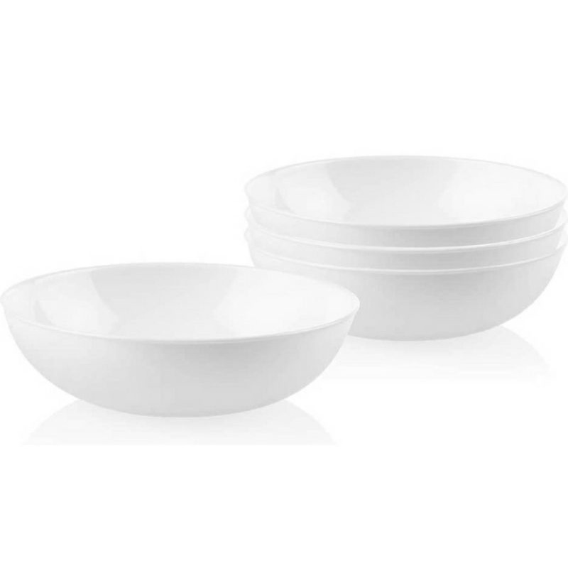 Corelle Chip Resistant Meal Versa Bowl 46 oz, 4 Pack, White Shopee