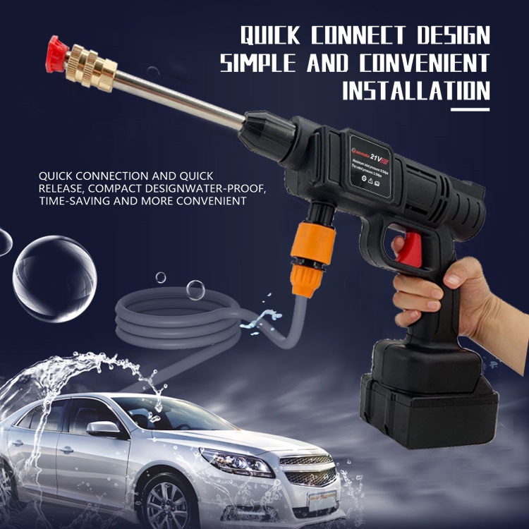 Senda 21V MAX Cordless Car Motor Wash Cleaner High Pressure Washers