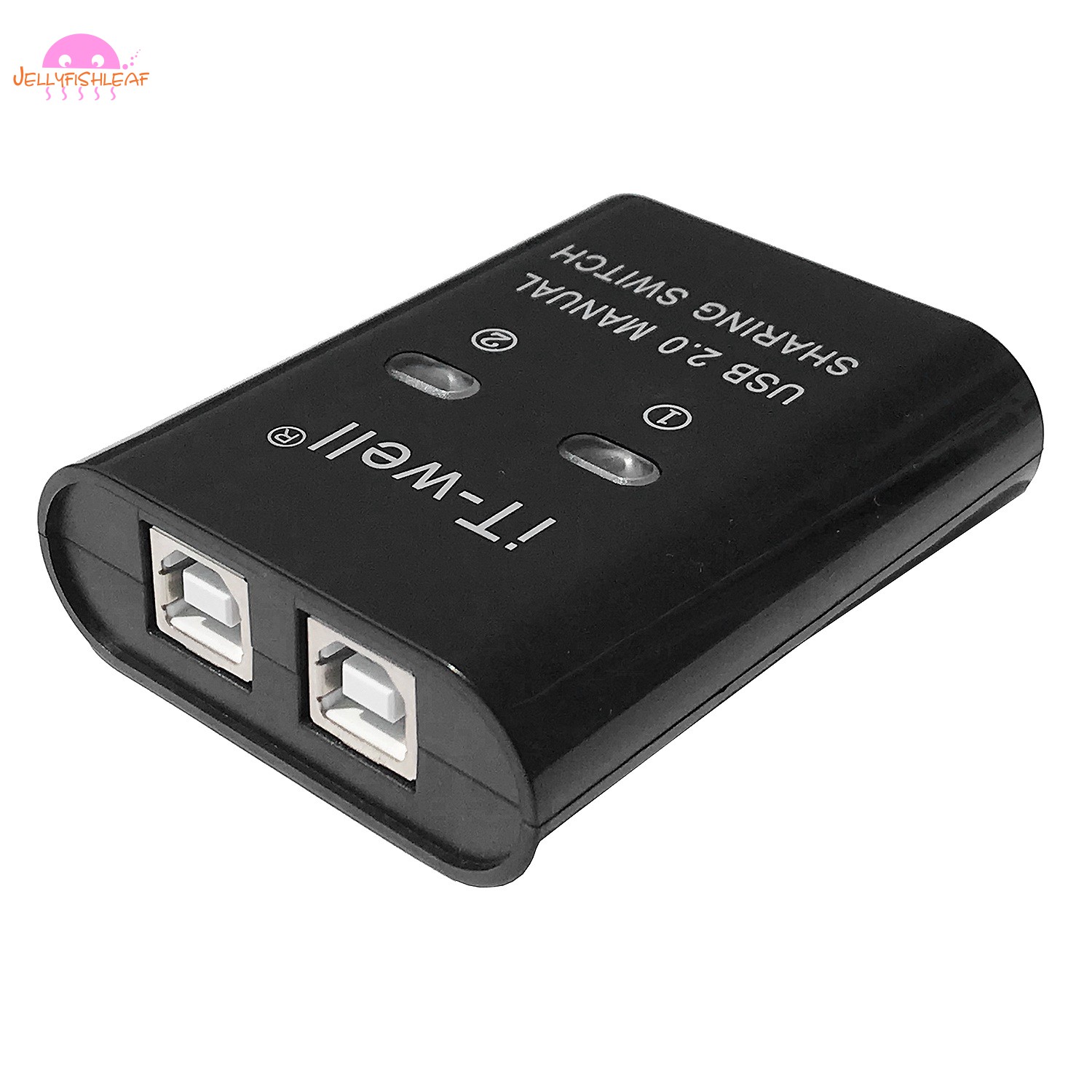 IT-Well USB Printer Sharing Device, 2 In 1 Out Printer Sharing Device ...