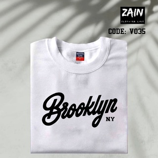 V035 Brooklyn T-Shirt Graphic Unisex Cotton Shirt Tees Aesthetic Minimalist Streetwear #2