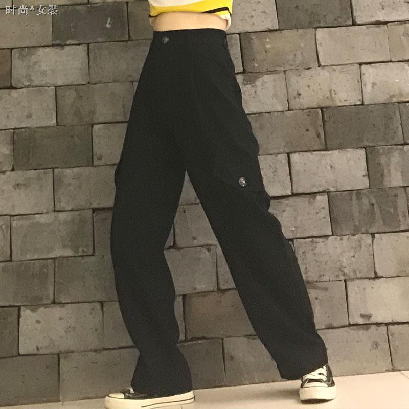 black fit and flare pants