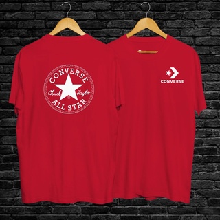 Converse cotton tshirt front and back print for men and women #4