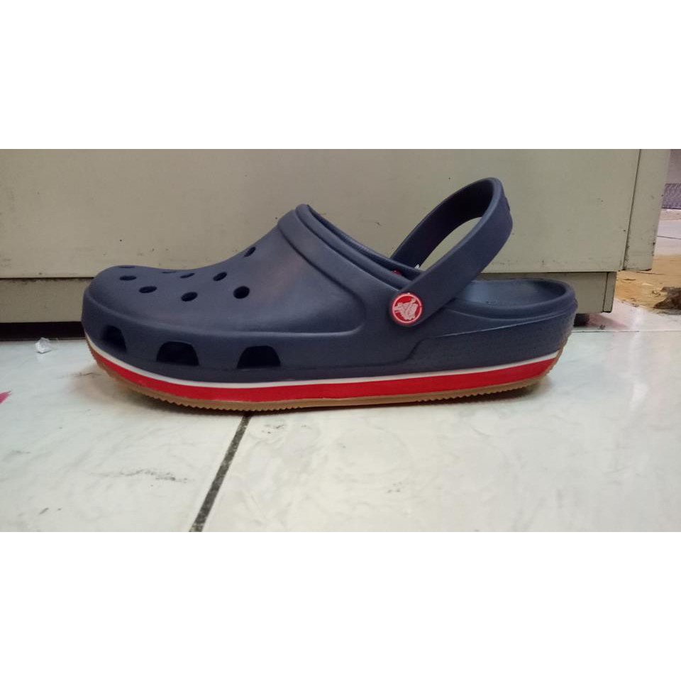 crocs with rubber soles