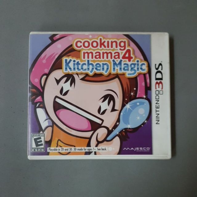 Nintendo 3ds Cooking Mama 4 Kitchen Magic Usa Shopee Philippines