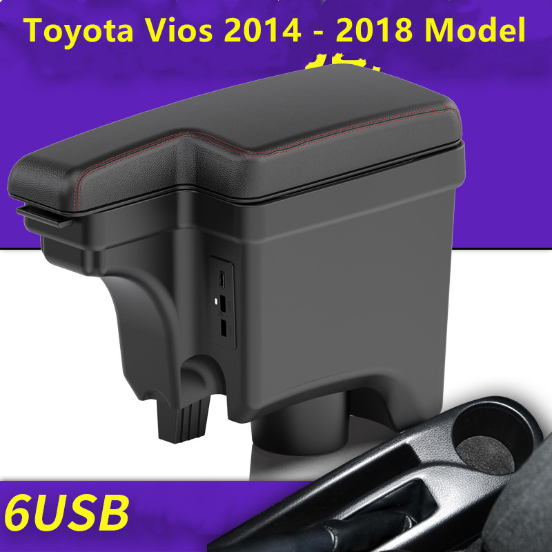 Toyota yaris 2014 Yaris 2022 Model Special Armrest Box Adjustable