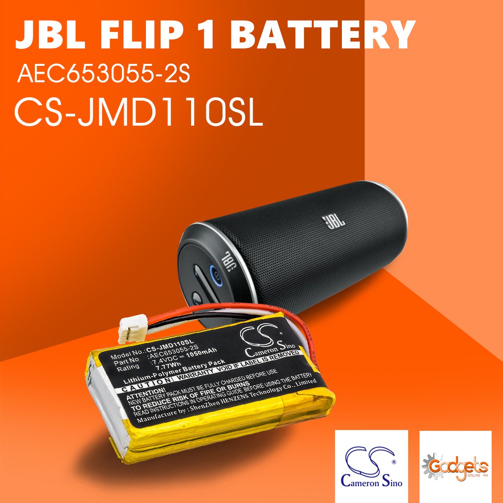jbl flip battery