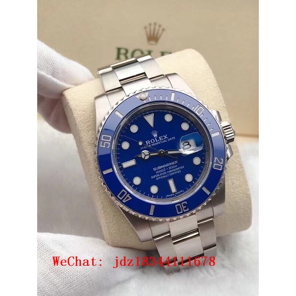 Rolex Submariner Series Blue Water Ghost 40mm Fashion Automatic Mechanical Men's Watch
