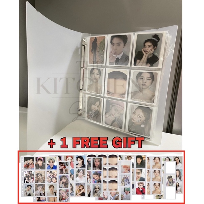 【Philippine cod】 KPOP Photocard A4 Binder 9-pocket Sleeves Collector Collection NCT EXO BTS TWICE