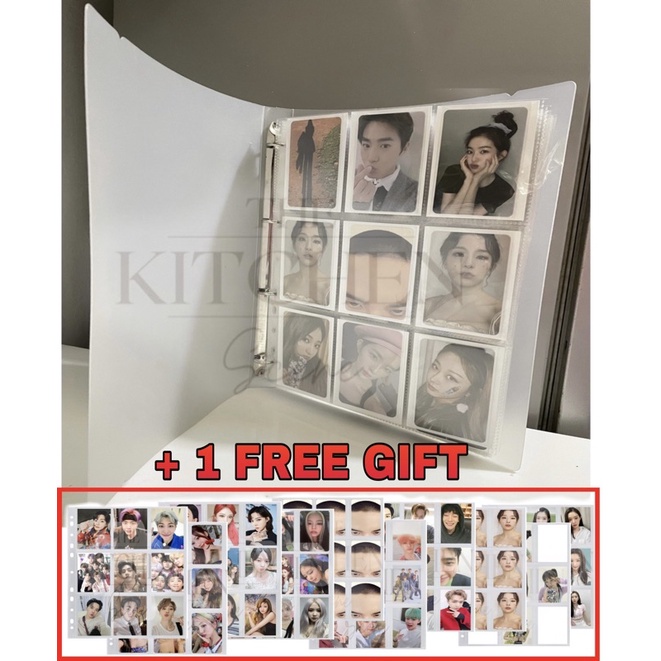 【Philippine cod】 KPOP Photocard A4 Binder 9-pocket Sleeves Collector Collection NCT EXO BTS TWICE