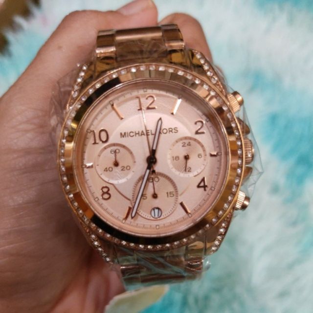 MK Blair Rose Gold Tone Watch MK 6218 | Shopee Philippines