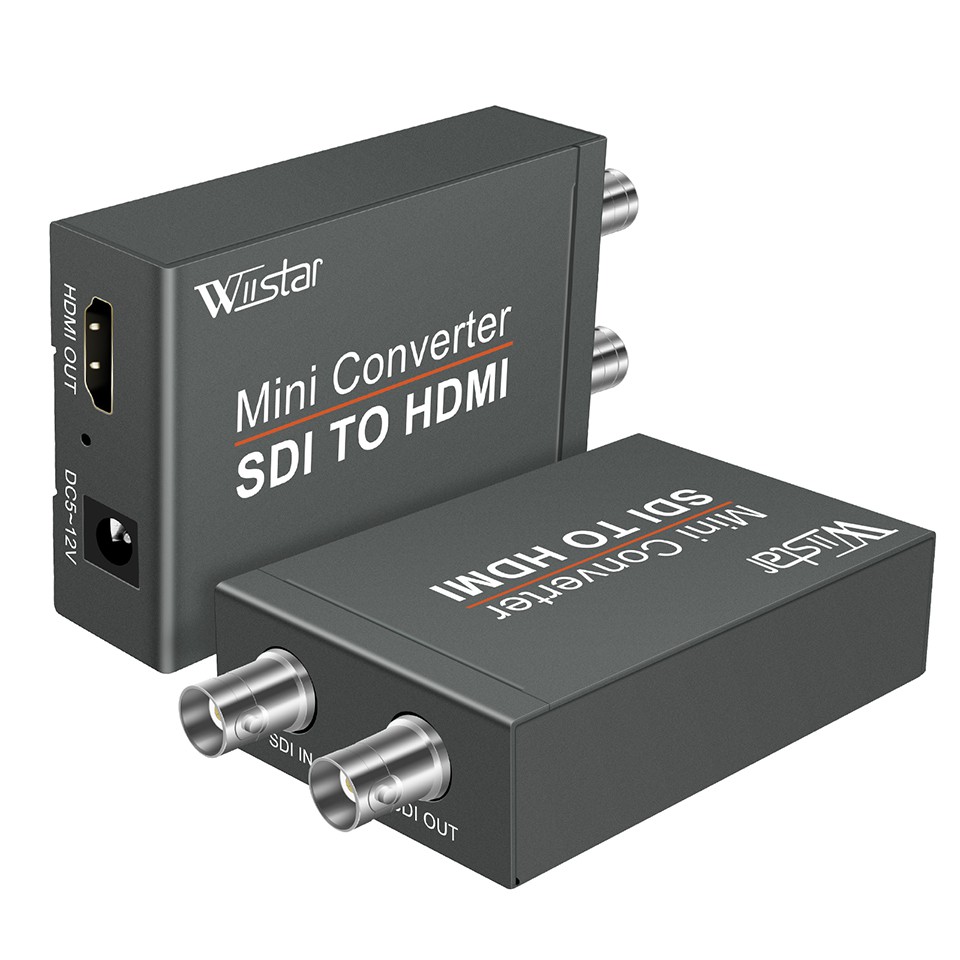 Wiistar Hd G Video Mini Converter Sdi To Hdmi Sdi Adapter Converter