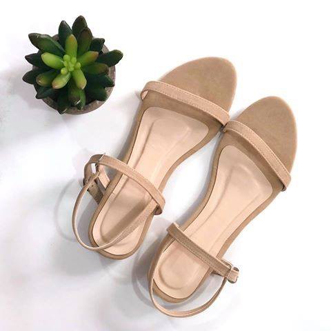 beige sandals