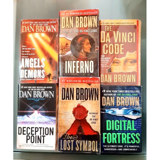 Dan Brown Books Per Title Shopee Philippines