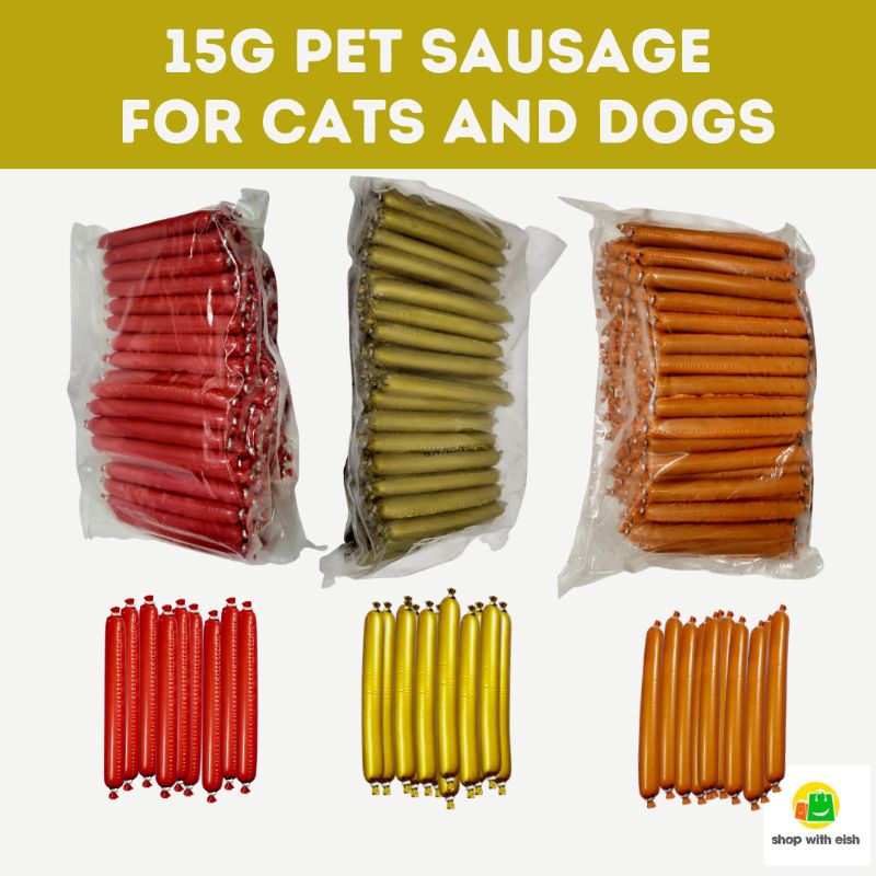 Pet Sausage for Cats and Dogs 15g Shopee Philippines