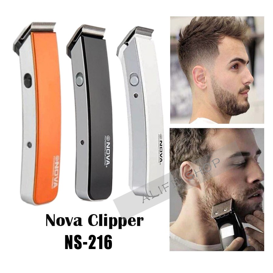 NOVA professional electric men's hair clipper rechargeable wireless beard  trimmer | Shopee Philippines
