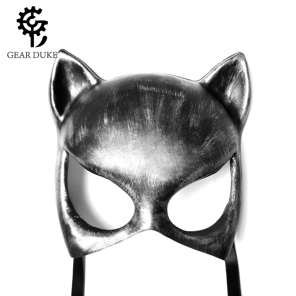Steampunk Halloween Half Face Devil Mask Horror Party Cosplay Props Shopee Philippines