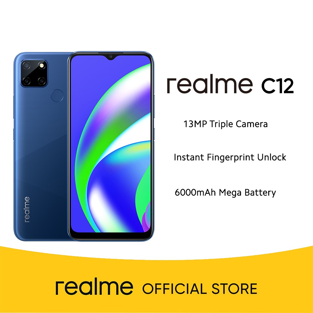 Realme C12 3gb Ram 32gb Rom Shopee Philippines